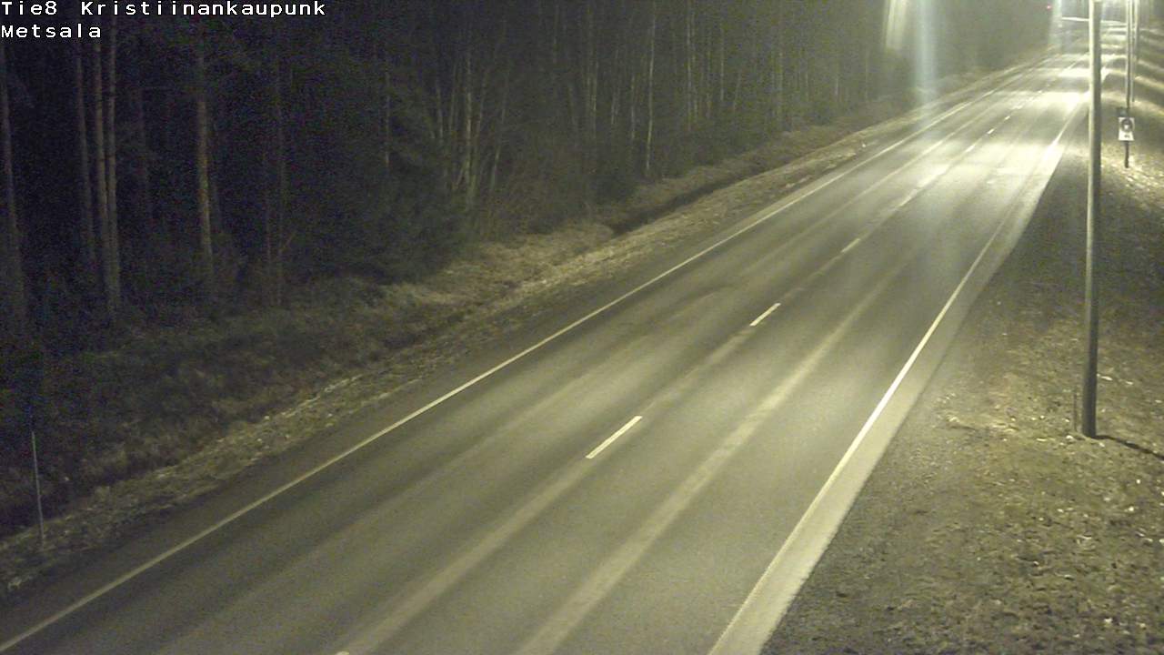 Kelikamerat Kuva Tie 8 Kristiinankaupunki, Metsälä, Kristiinankaupunki, Pohjanmaa