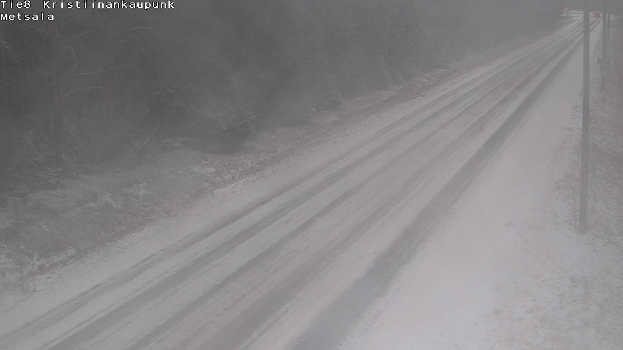 Kelikamerat Kuva Tie 8 Kristiinankaupunki, Metsälä, Kristiinankaupunki, Pohjanmaa