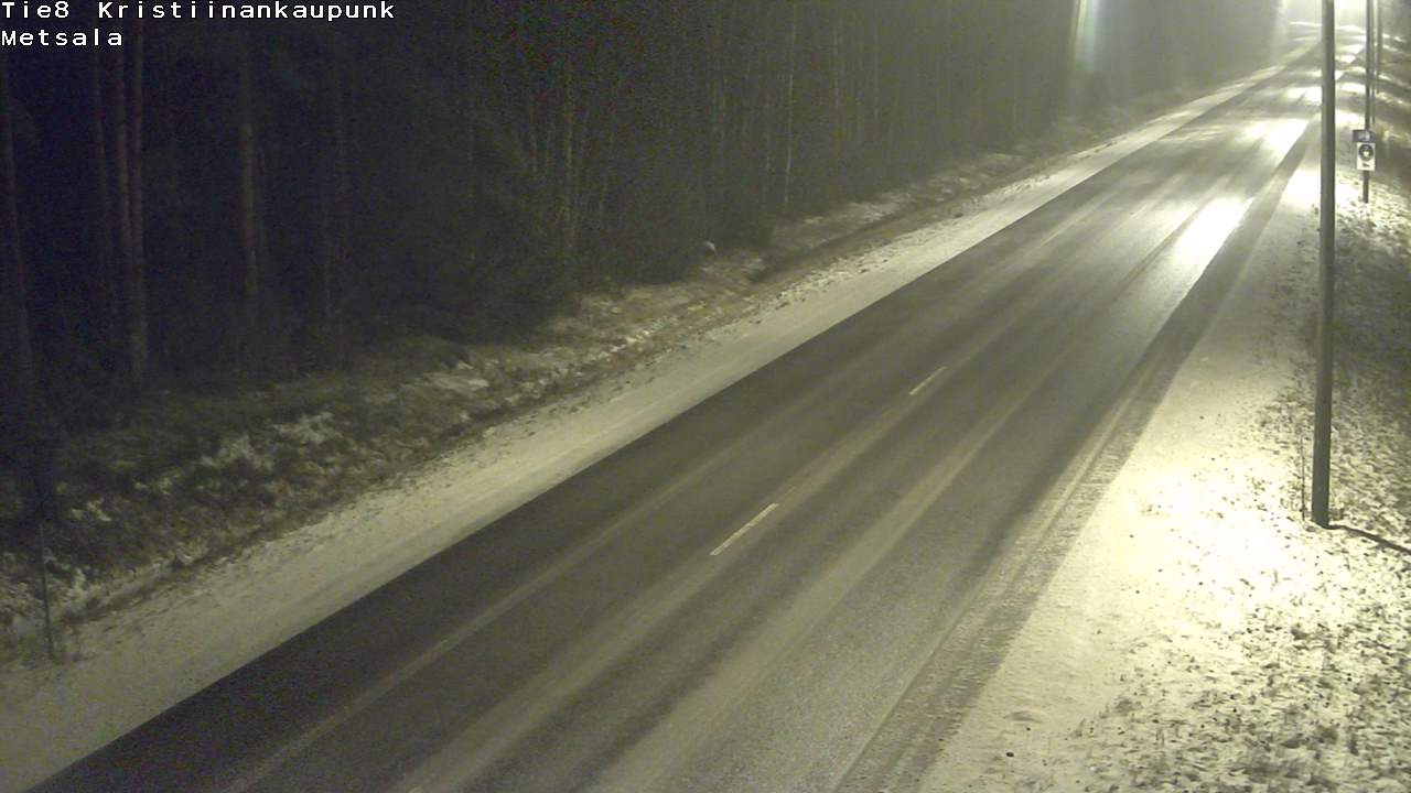 Kelikamerat Kuva Tie 8 Kristiinankaupunki, Metsälä, Kristiinankaupunki, Pohjanmaa