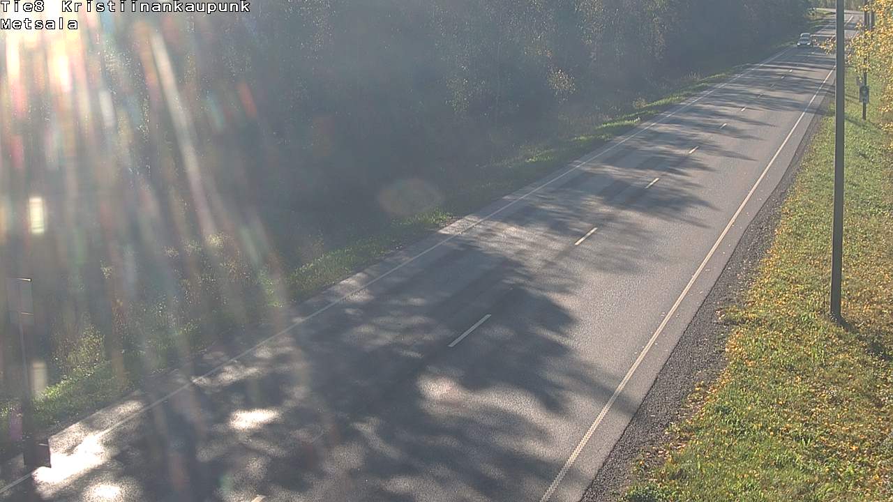 Weather Camera Image Road 8 Kristiinankaupunki Metsälä, Kristiinankaupunki, Pohjanmaa