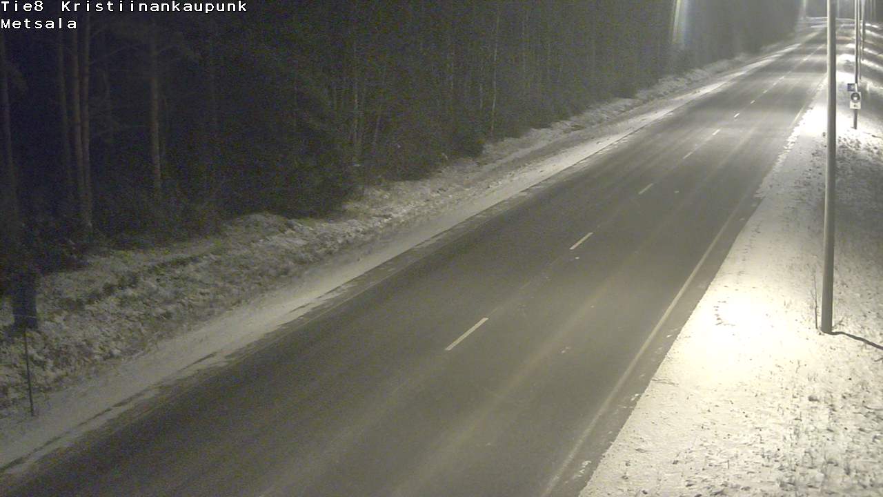 Kelikamerat Kuva Tie 8 Kristiinankaupunki, Metsälä, Kristiinankaupunki, Pohjanmaa