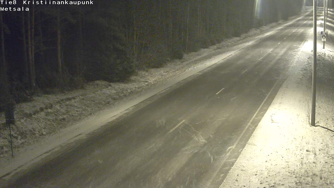 Kelikamerat Kuva Tie 8 Kristiinankaupunki, Metsälä, Kristiinankaupunki, Pohjanmaa