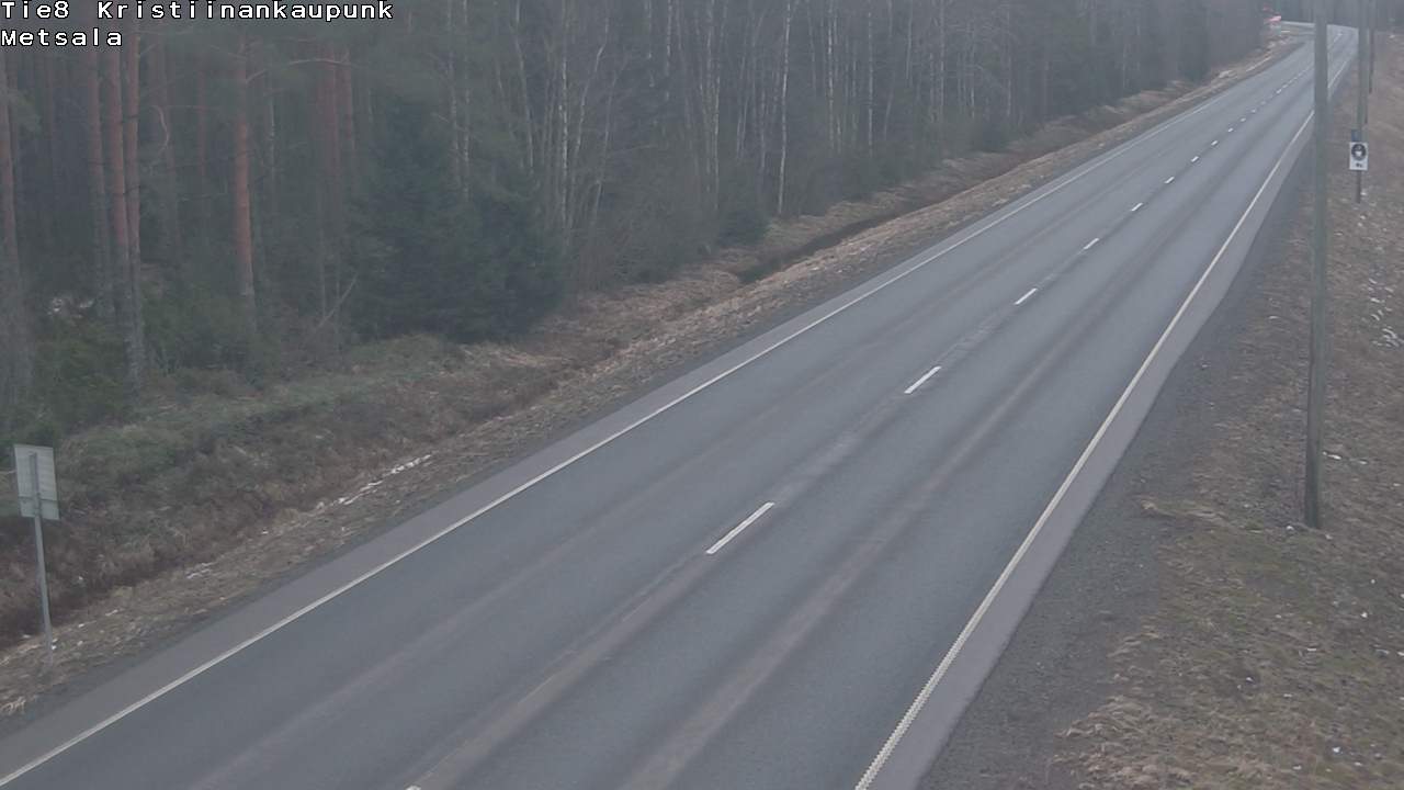 Kelikamerat Kuva Tie 8 Kristiinankaupunki, Metsälä, Kristiinankaupunki, Pohjanmaa