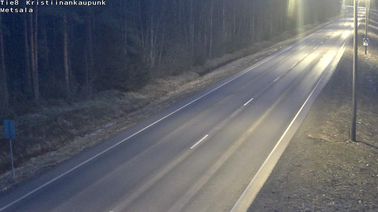Kelikamerat Kuva Tie 8 Kristiinankaupunki, Metsälä, Kristiinankaupunki, Pohjanmaa