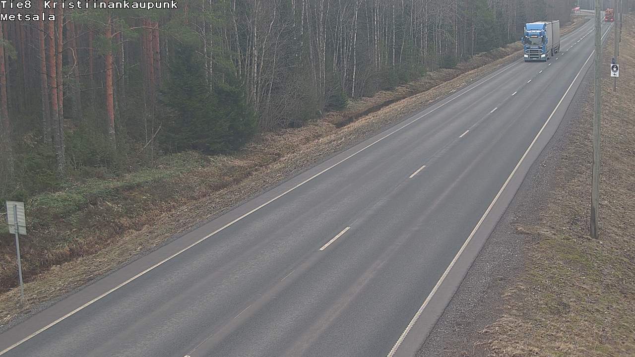 Kelikamerat Kuva Tie 8 Kristiinankaupunki, Metsälä, Kristiinankaupunki, Pohjanmaa