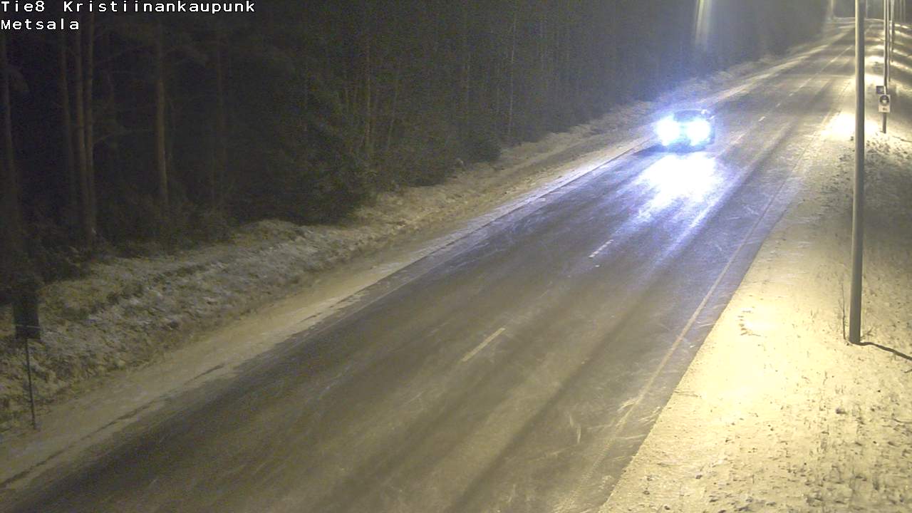 Kelikamerat Kuva Tie 8 Kristiinankaupunki, Metsälä, Kristiinankaupunki, Pohjanmaa