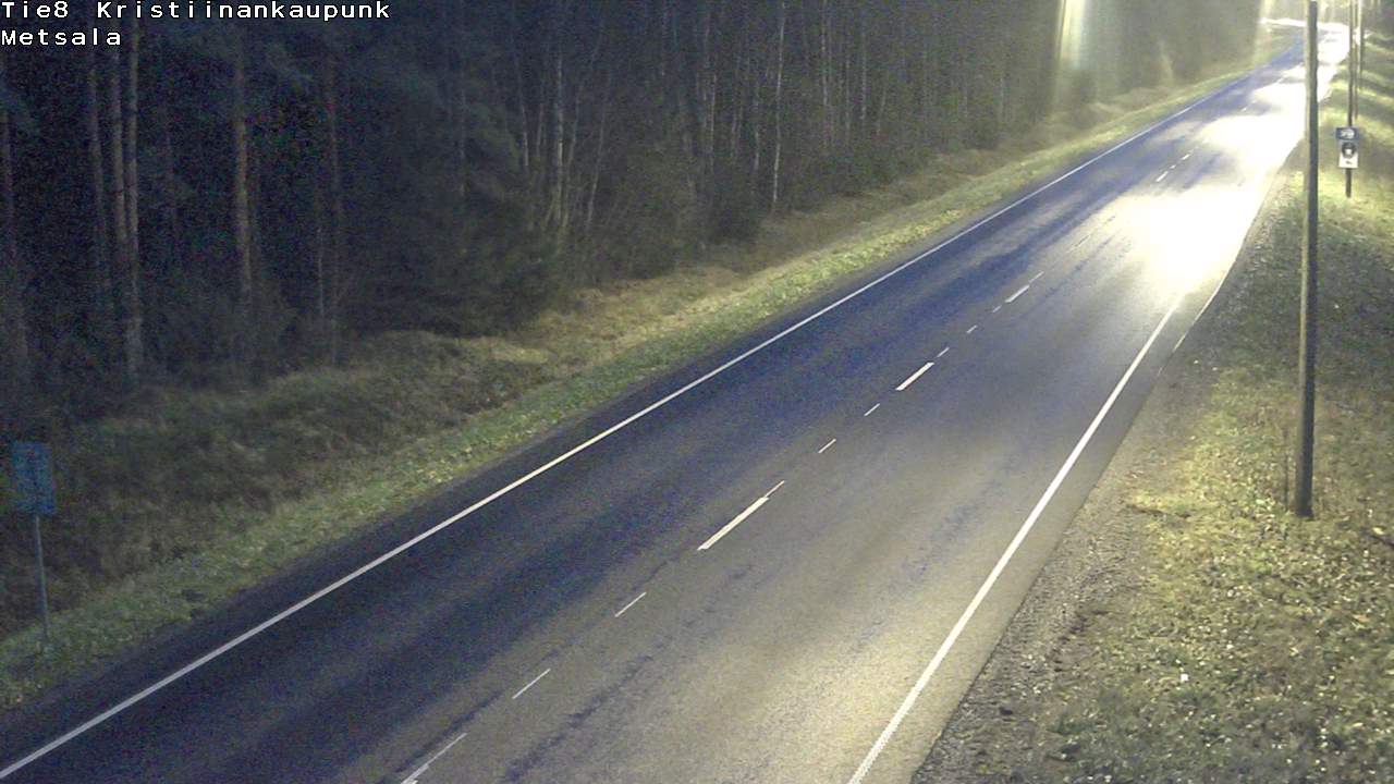 Kelikamerat Kuva Tie 8 Kristiinankaupunki, Metsälä, Kristiinankaupunki, Pohjanmaa