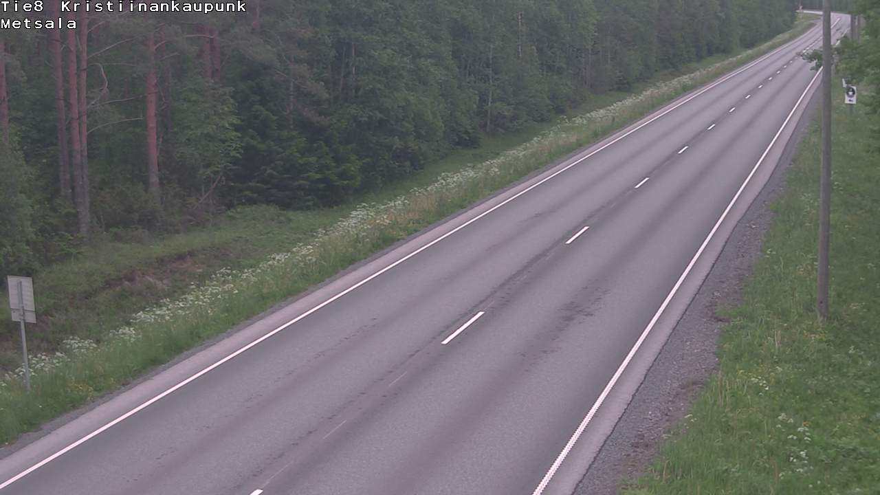 Kelikamerat Kuva Tie 8 Kristiinankaupunki, Metsälä, Kristiinankaupunki, Pohjanmaa