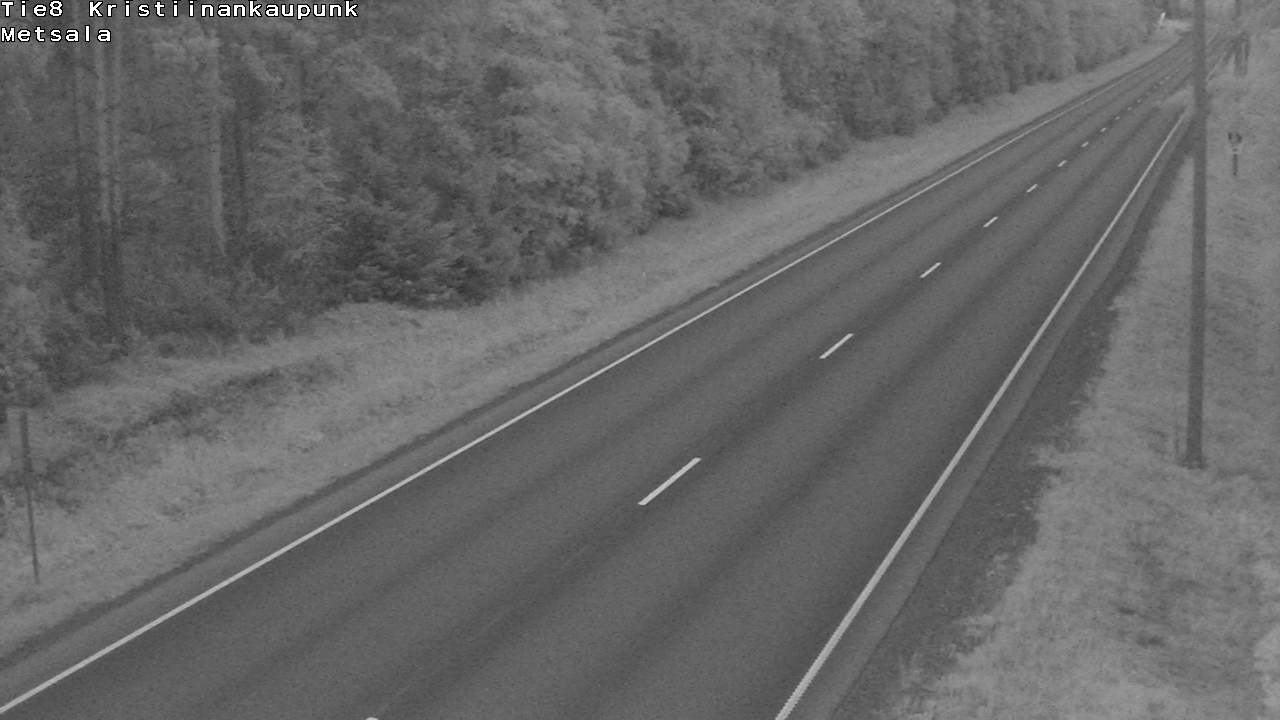 Weather Camera Image Road 8 Kristiinankaupunki Metsälä, Kristiinankaupunki, Pohjanmaa