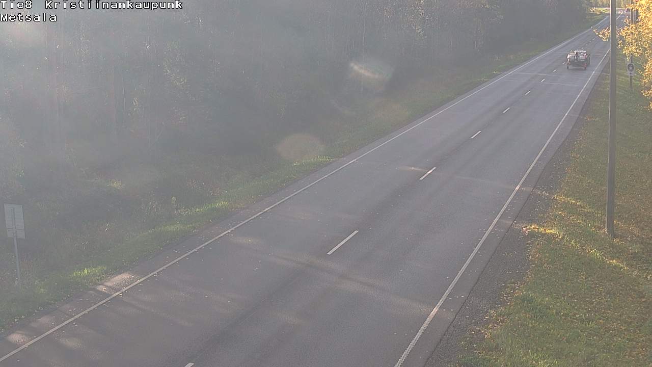 Weather Camera Image Road 8 Kristiinankaupunki Metsälä, Kristiinankaupunki, Pohjanmaa