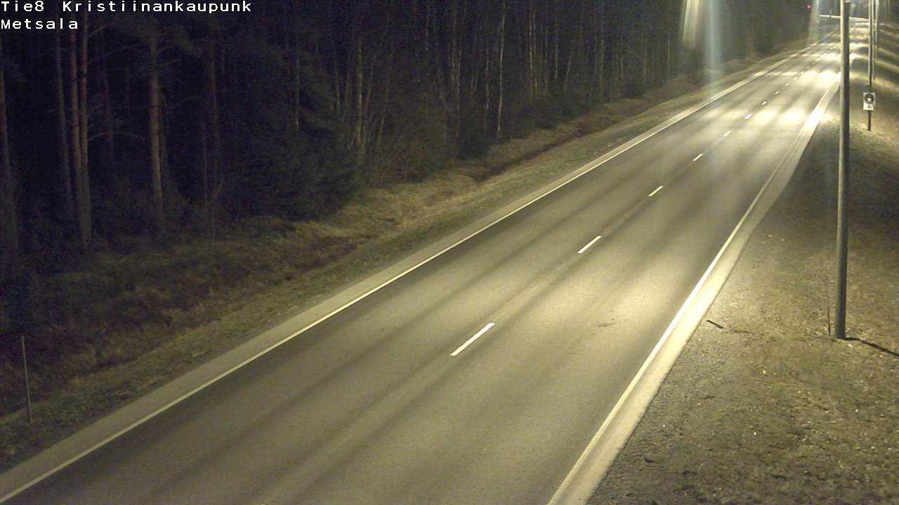 Kelikamerat Kuva Tie 8 Kristiinankaupunki, Metsälä, Kristiinankaupunki, Pohjanmaa