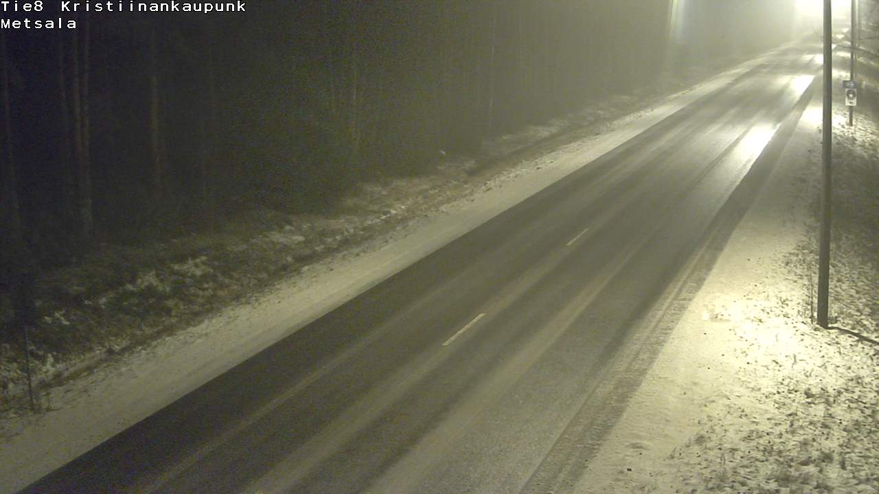 Kelikamerat Kuva Tie 8 Kristiinankaupunki, Metsälä, Kristiinankaupunki, Pohjanmaa