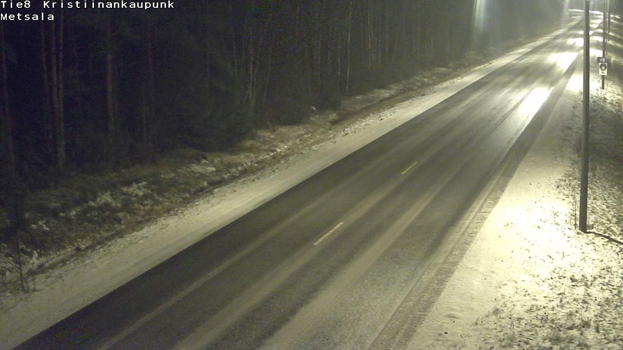 Kelikamerat Kuva Tie 8 Kristiinankaupunki, Metsälä, Kristiinankaupunki, Pohjanmaa