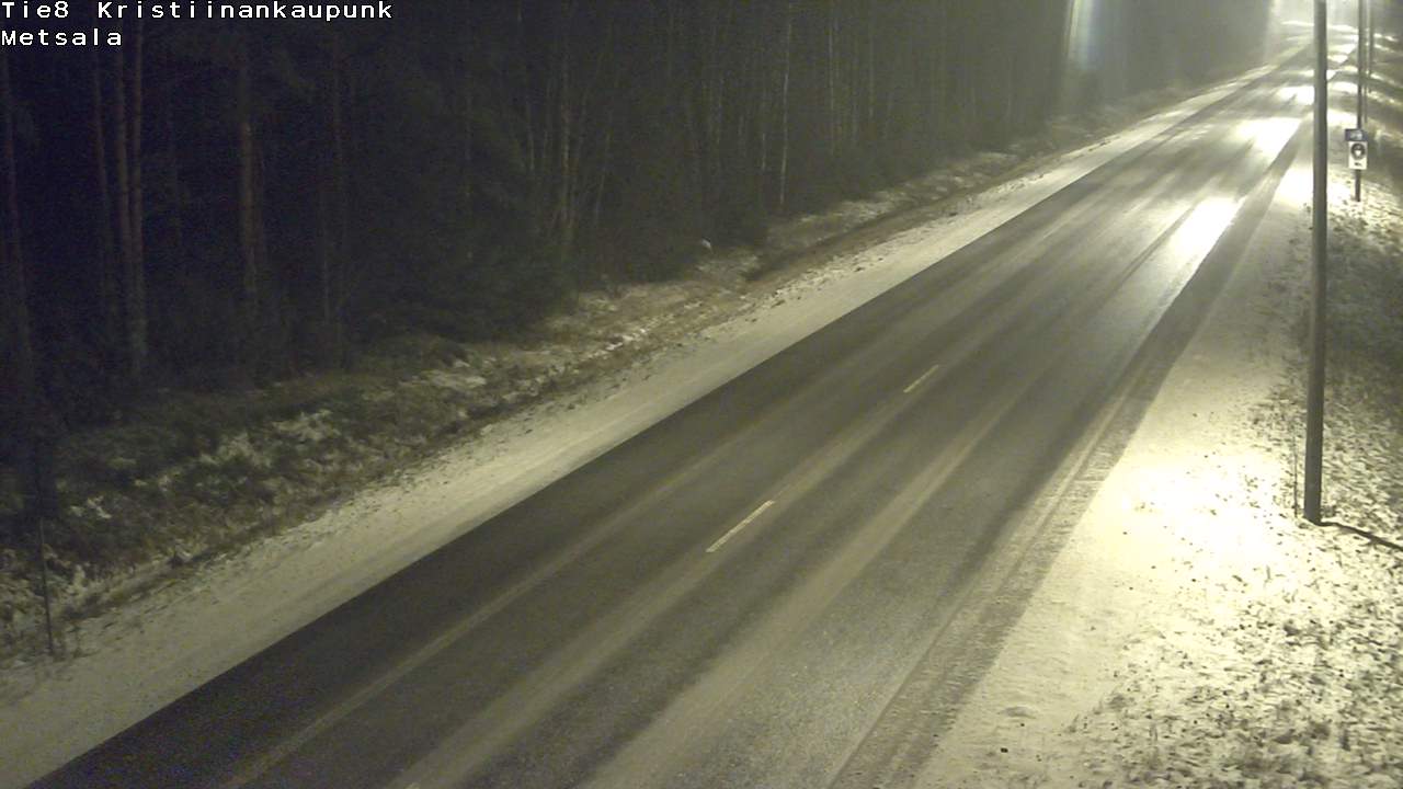 Kelikamerat Kuva Tie 8 Kristiinankaupunki, Metsälä, Kristiinankaupunki, Pohjanmaa