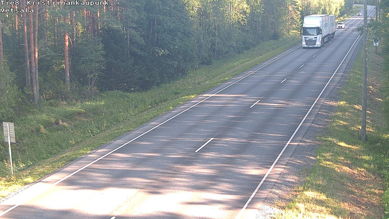Kelikamerat Kuva Tie 8 Kristiinankaupunki, Metsälä, Kristiinankaupunki, Pohjanmaa