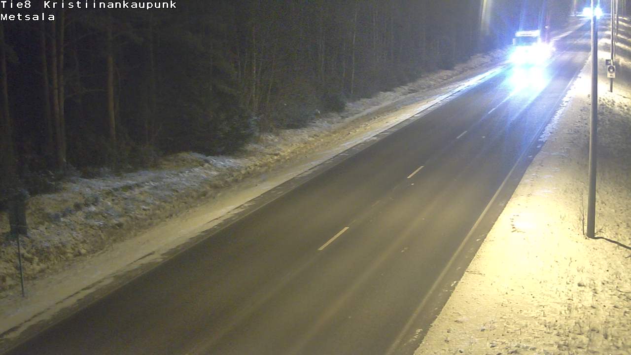 Kelikamerat Kuva Tie 8 Kristiinankaupunki, Metsälä, Kristiinankaupunki, Pohjanmaa