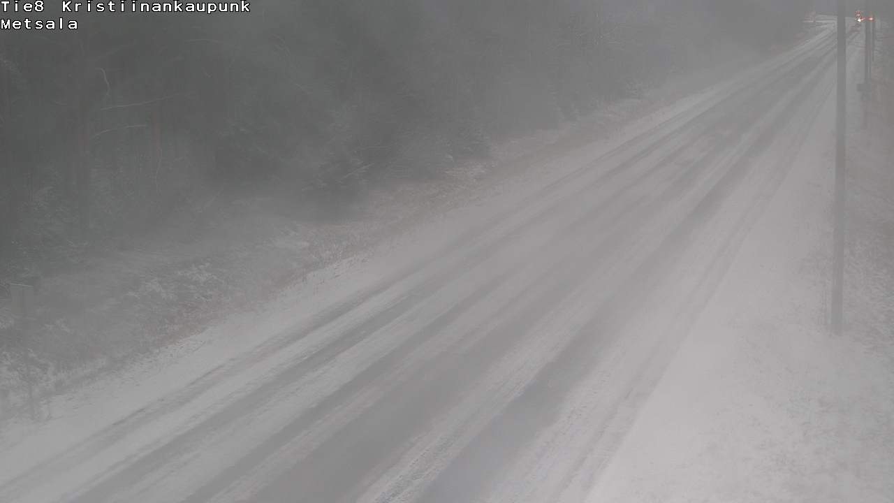 Kelikamerat Kuva Tie 8 Kristiinankaupunki, Metsälä, Kristiinankaupunki, Pohjanmaa