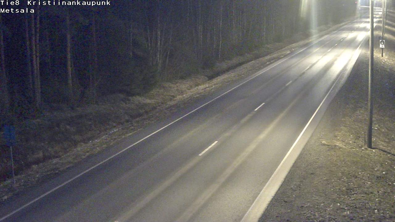 Kelikamerat Kuva Tie 8 Kristiinankaupunki, Metsälä, Kristiinankaupunki, Pohjanmaa