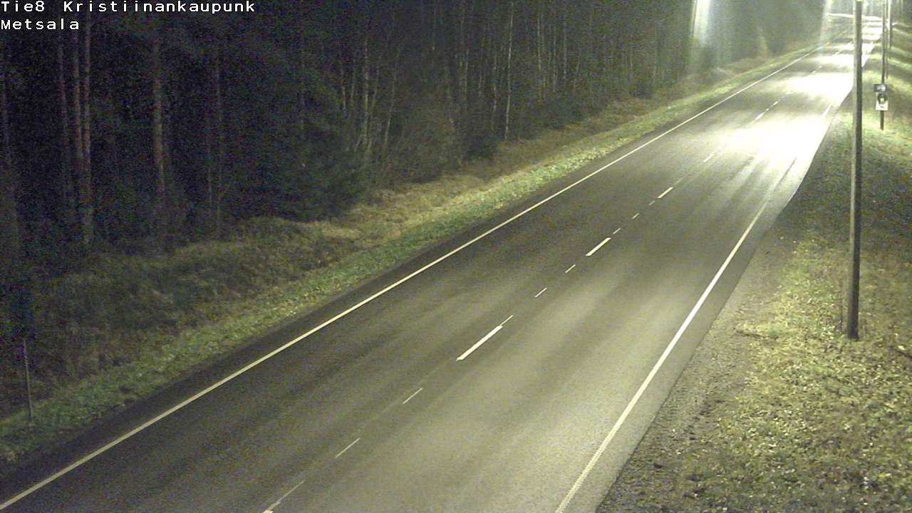 Kelikamerat Kuva Tie 8 Kristiinankaupunki, Metsälä, Kristiinankaupunki, Pohjanmaa