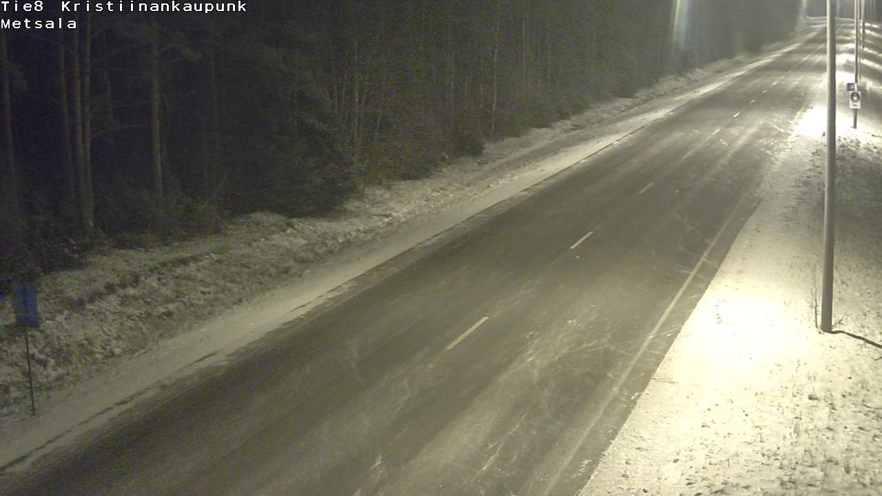 Kelikamerat Kuva Tie 8 Kristiinankaupunki, Metsälä, Kristiinankaupunki, Pohjanmaa