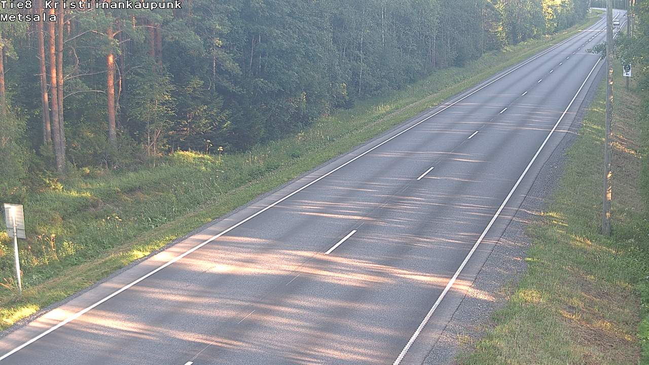Kelikamerat Kuva Tie 8 Kristiinankaupunki, Metsälä, Kristiinankaupunki, Pohjanmaa
