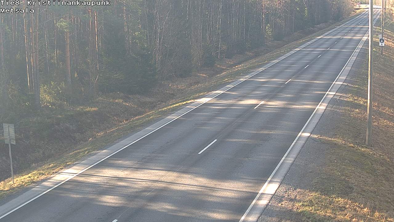 Weather Camera Image Väg 8 Kristinestad, Ömossa, Kristiinankaupunki, Pohjanmaa