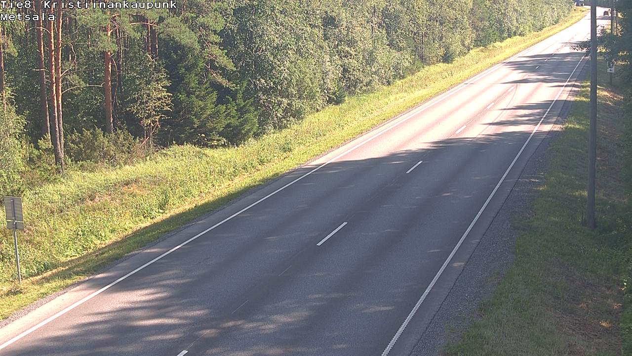 Kelikamerat Kuva Tie 8 Kristiinankaupunki, Metsälä, Kristiinankaupunki, Pohjanmaa