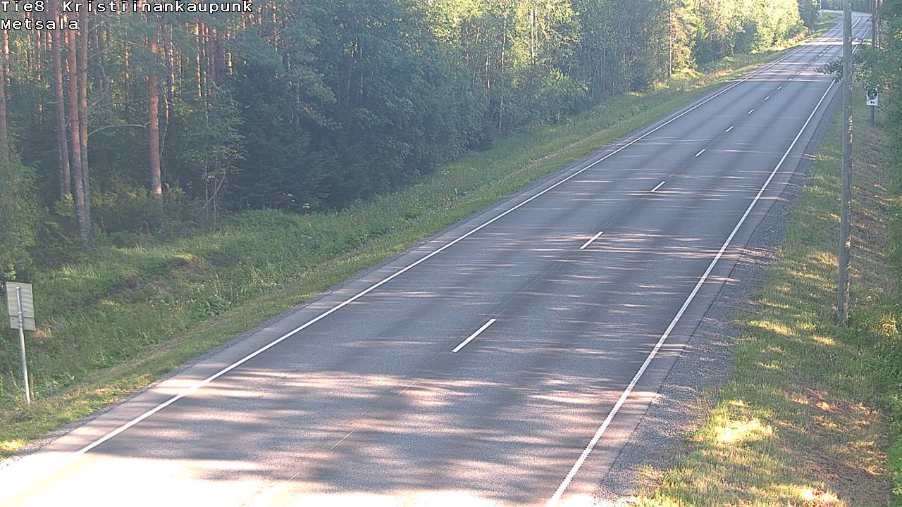 Kelikamerat Kuva Tie 8 Kristiinankaupunki, Metsälä, Kristiinankaupunki, Pohjanmaa