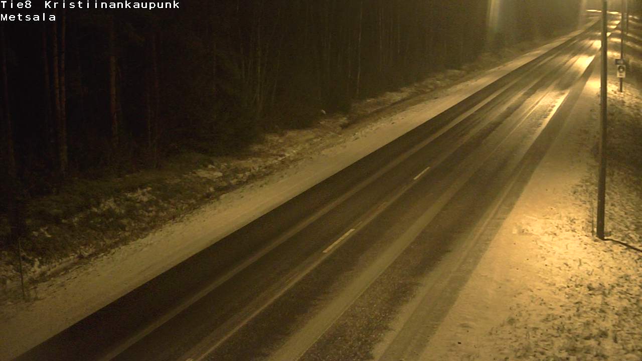 Kelikamerat Kuva Tie 8 Kristiinankaupunki, Metsälä, Kristiinankaupunki, Pohjanmaa