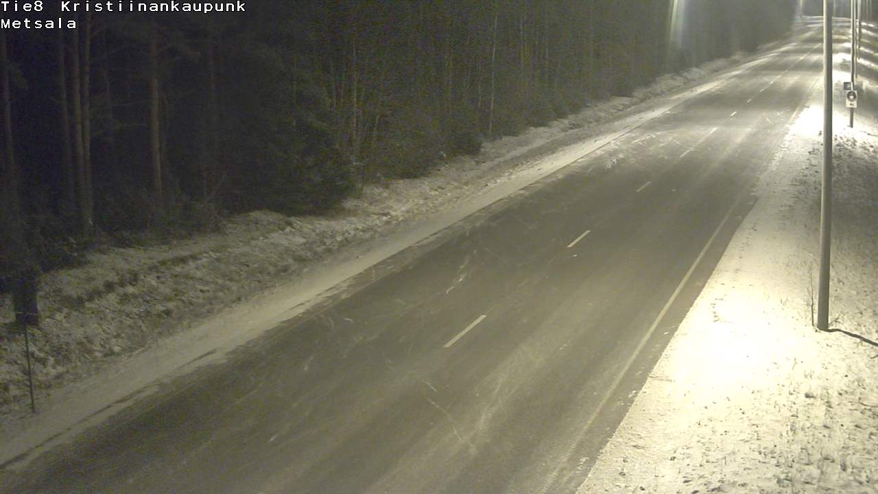 Kelikamerat Kuva Tie 8 Kristiinankaupunki, Metsälä, Kristiinankaupunki, Pohjanmaa