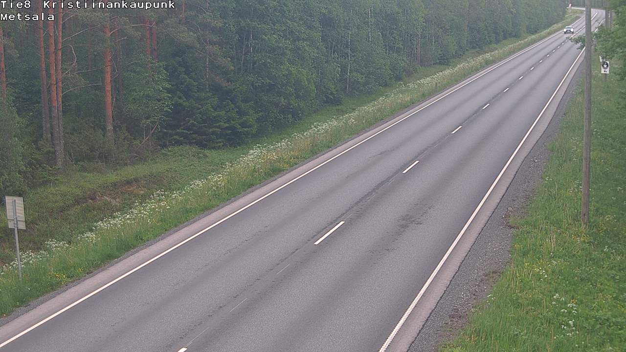 Kelikamerat Kuva Tie 8 Kristiinankaupunki, Metsälä, Kristiinankaupunki, Pohjanmaa