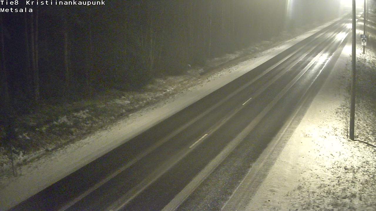 Kelikamerat Kuva Tie 8 Kristiinankaupunki, Metsälä, Kristiinankaupunki, Pohjanmaa