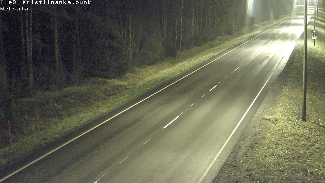 Kelikamerat Kuva Tie 8 Kristiinankaupunki, Metsälä, Kristiinankaupunki, Pohjanmaa