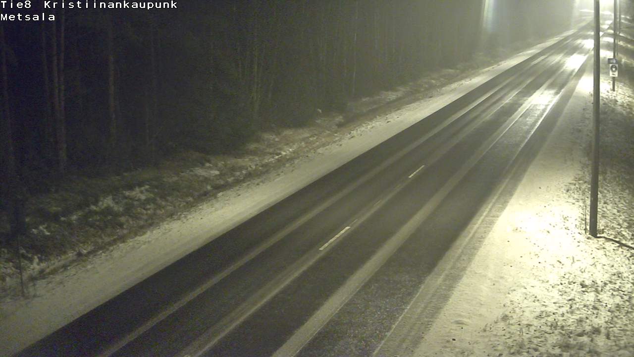 Kelikamerat Kuva Tie 8 Kristiinankaupunki, Metsälä, Kristiinankaupunki, Pohjanmaa