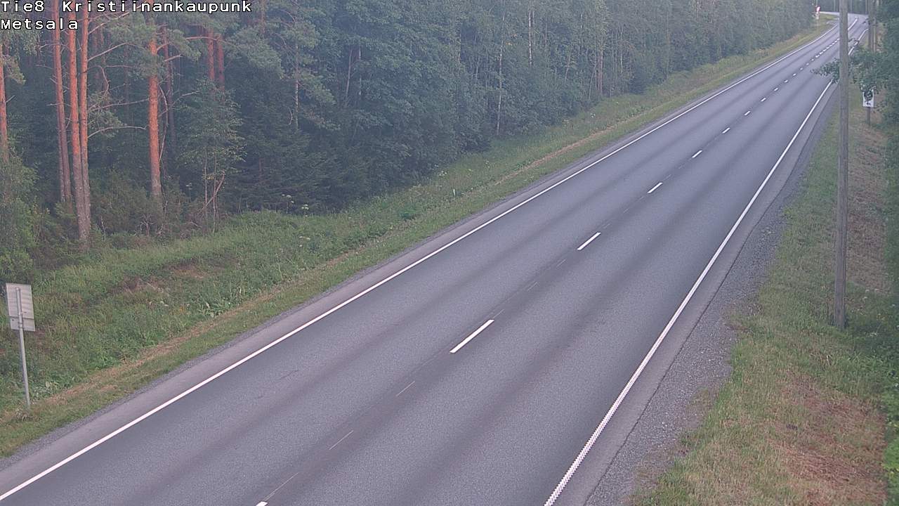 Kelikamerat Kuva Tie 8 Kristiinankaupunki, Metsälä, Kristiinankaupunki, Pohjanmaa