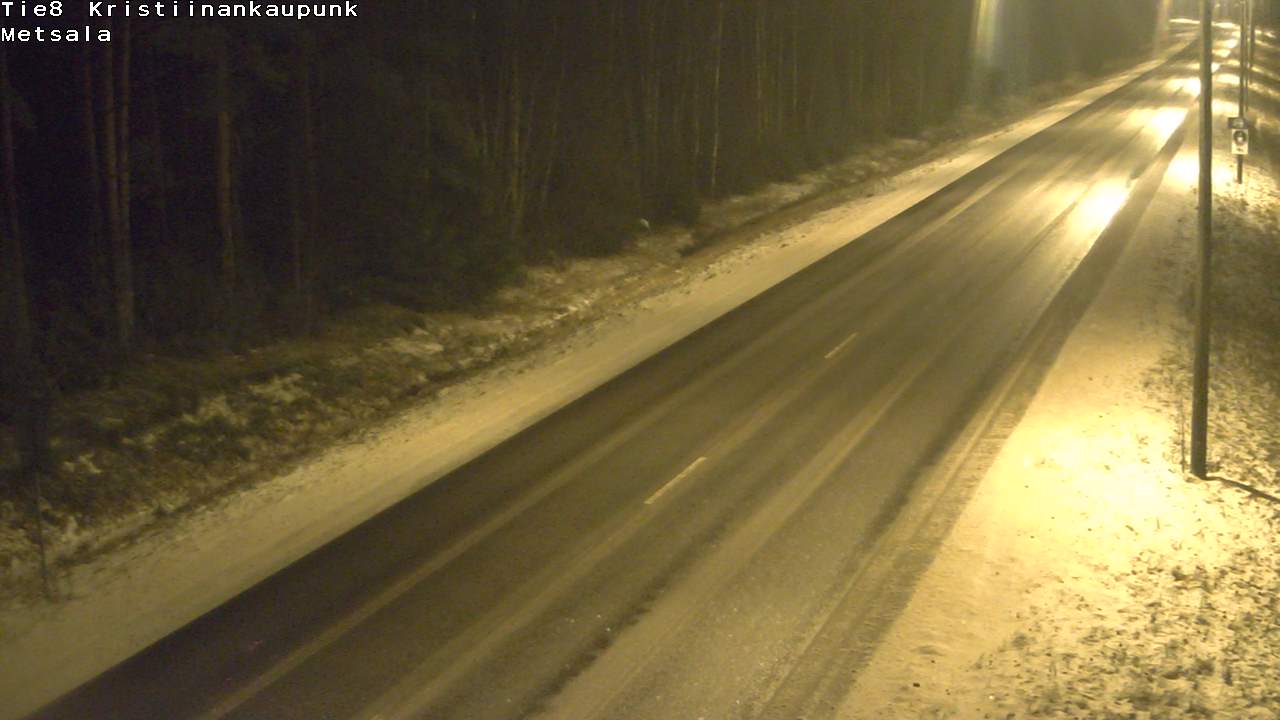 Kelikamerat Kuva Tie 8 Kristiinankaupunki, Metsälä, Kristiinankaupunki, Pohjanmaa