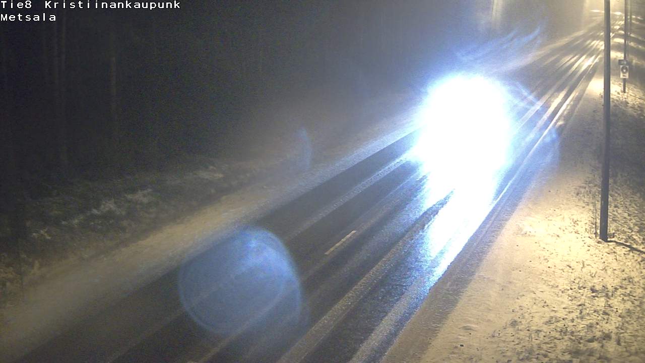 Kelikamerat Kuva Tie 8 Kristiinankaupunki, Metsälä, Kristiinankaupunki, Pohjanmaa