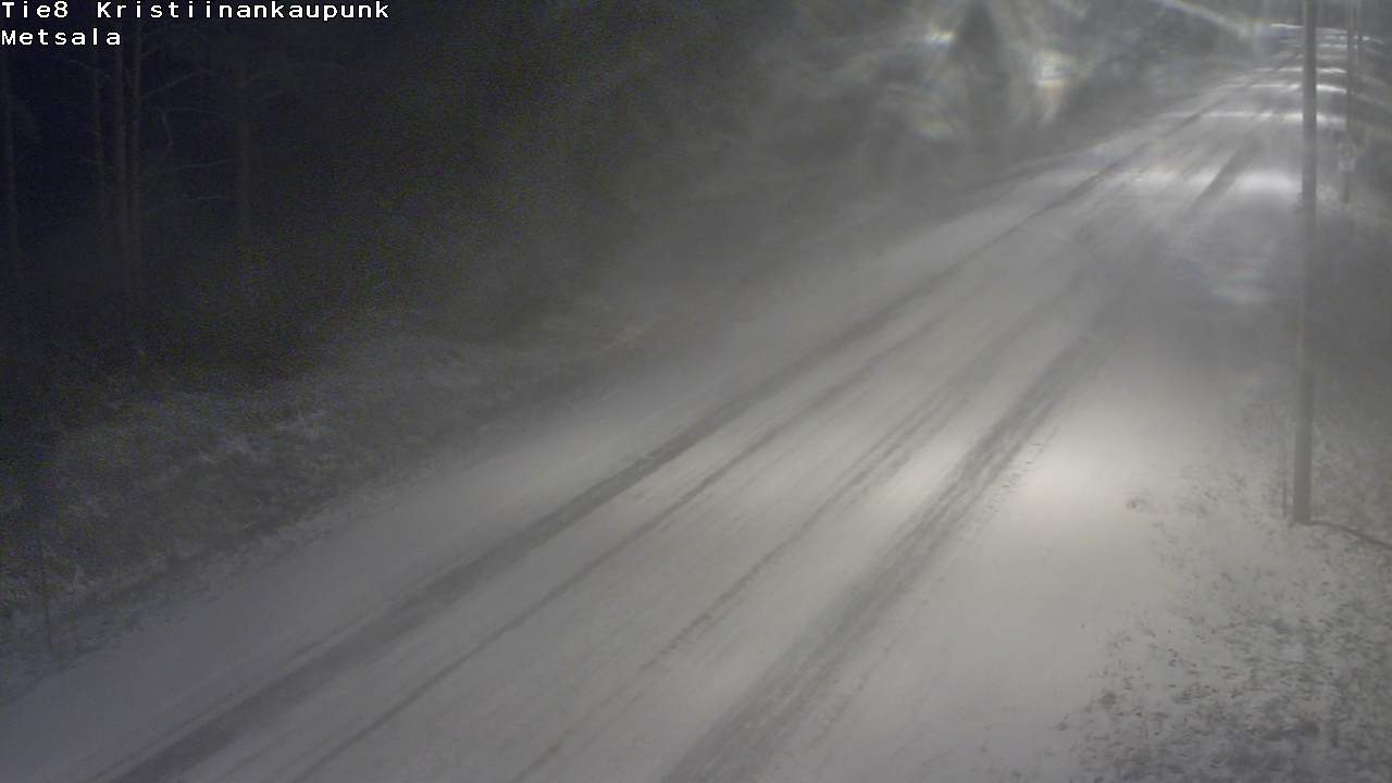 Kelikamerat Kuva Tie 8 Kristiinankaupunki, Metsälä, Kristiinankaupunki, Pohjanmaa