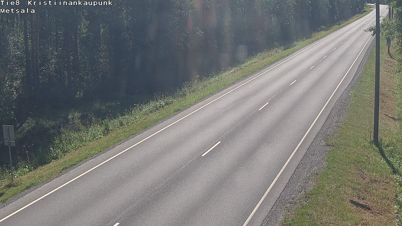 Kelikamerat Kuva Tie 8 Kristiinankaupunki, Metsälä, Kristiinankaupunki, Pohjanmaa