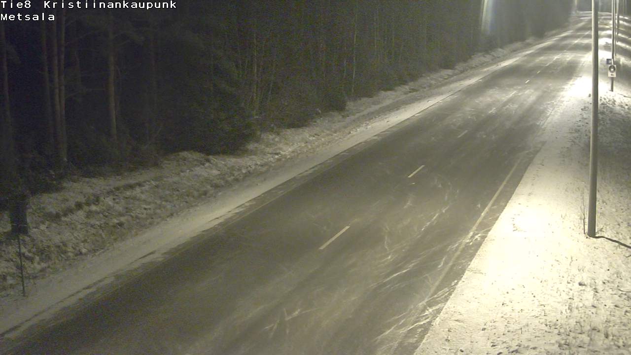 Kelikamerat Kuva Tie 8 Kristiinankaupunki, Metsälä, Kristiinankaupunki, Pohjanmaa