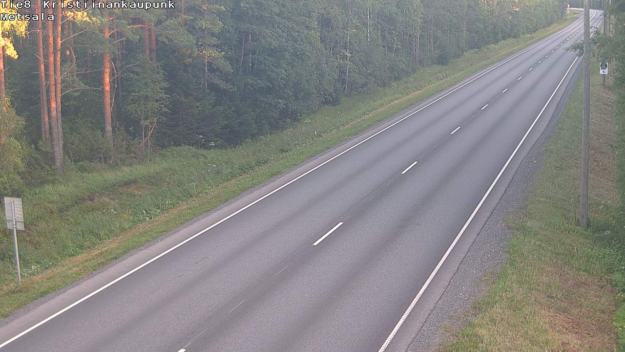 Kelikamerat Kuva Tie 8 Kristiinankaupunki, Metsälä, Kristiinankaupunki, Pohjanmaa