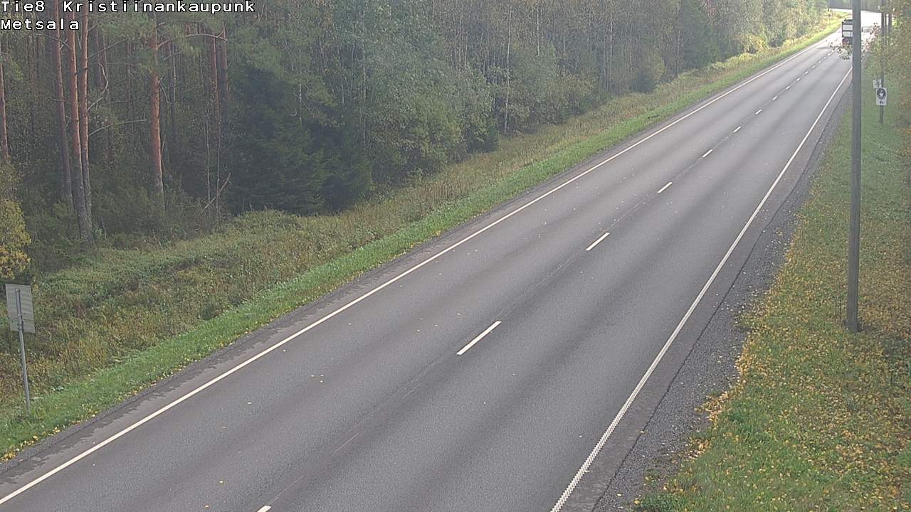 Kelikamerat Kuva Tie 8 Kristiinankaupunki, Metsälä, Kristiinankaupunki, Pohjanmaa