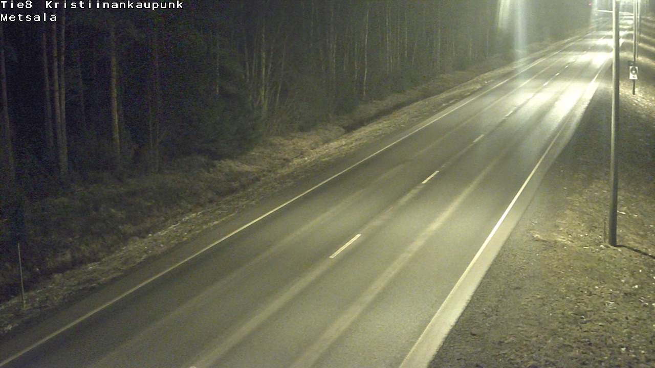 Kelikamerat Kuva Tie 8 Kristiinankaupunki, Metsälä, Kristiinankaupunki, Pohjanmaa