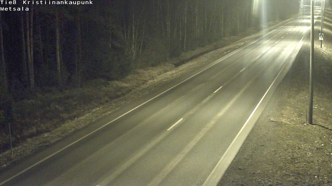 Kelikamerat Kuva Tie 8 Kristiinankaupunki, Metsälä, Kristiinankaupunki, Pohjanmaa