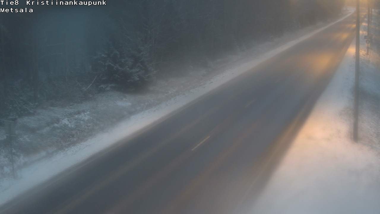 Kelikamerat Kuva Tie 8 Kristiinankaupunki, Metsälä, Kristiinankaupunki, Pohjanmaa