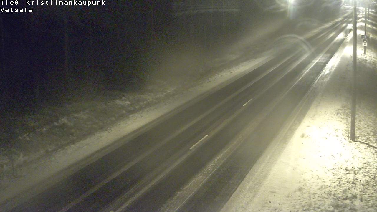 Kelikamerat Kuva Tie 8 Kristiinankaupunki, Metsälä, Kristiinankaupunki, Pohjanmaa