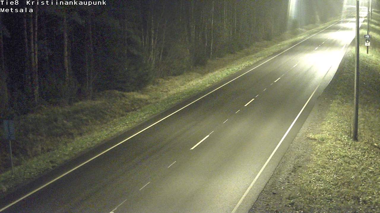 Kelikamerat Kuva Tie 8 Kristiinankaupunki, Metsälä, Kristiinankaupunki, Pohjanmaa