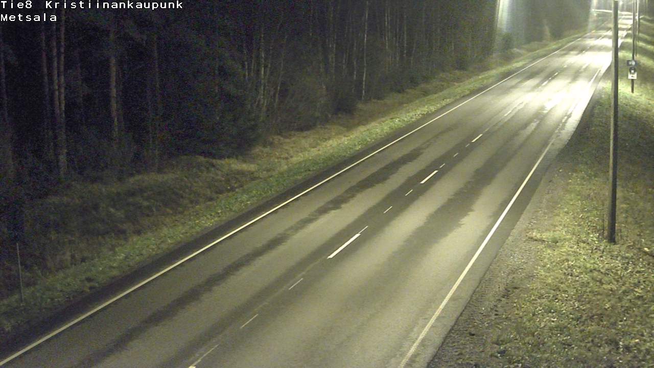Kelikamerat Kuva Tie 8 Kristiinankaupunki, Metsälä, Kristiinankaupunki, Pohjanmaa