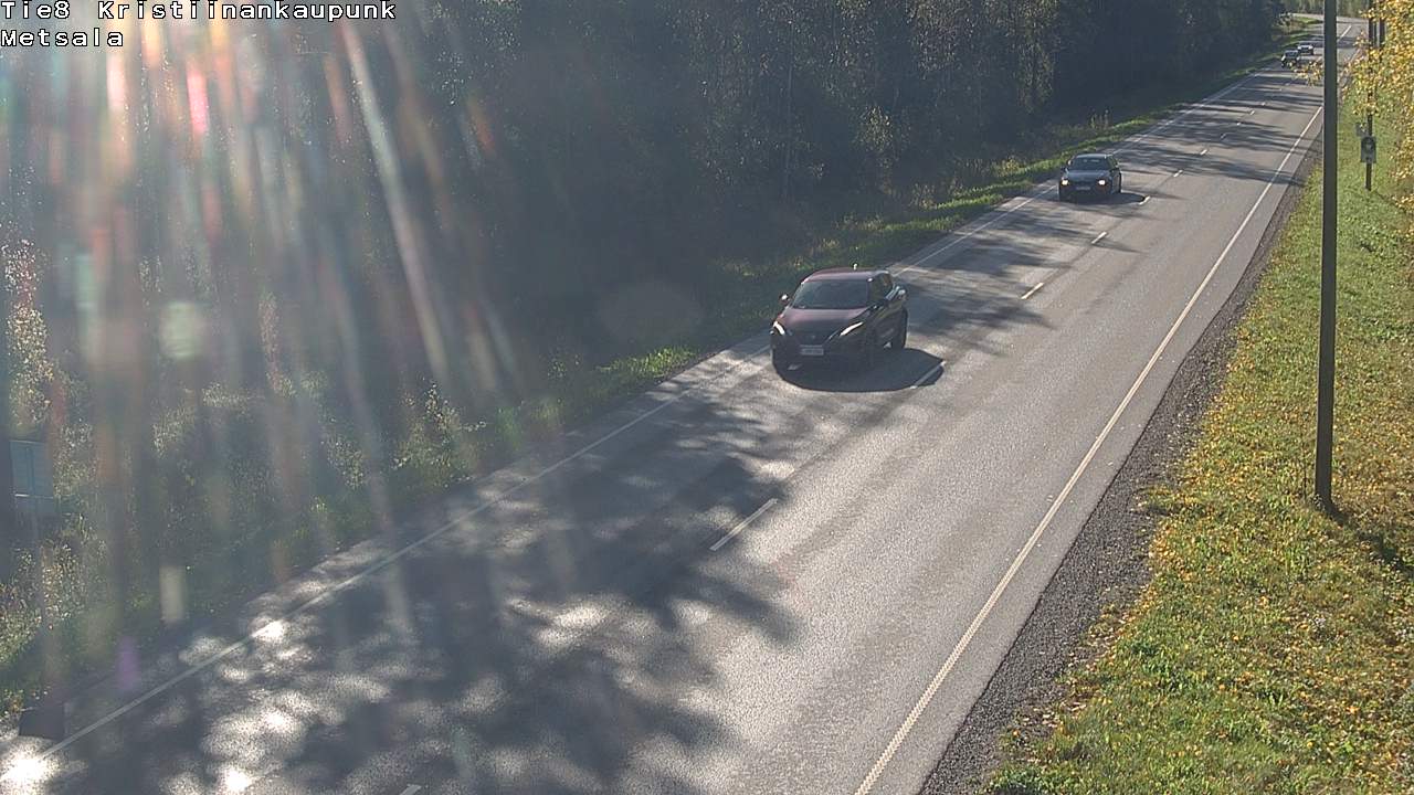 Weather Camera Image Road 8 Kristiinankaupunki Metsälä, Kristiinankaupunki, Pohjanmaa