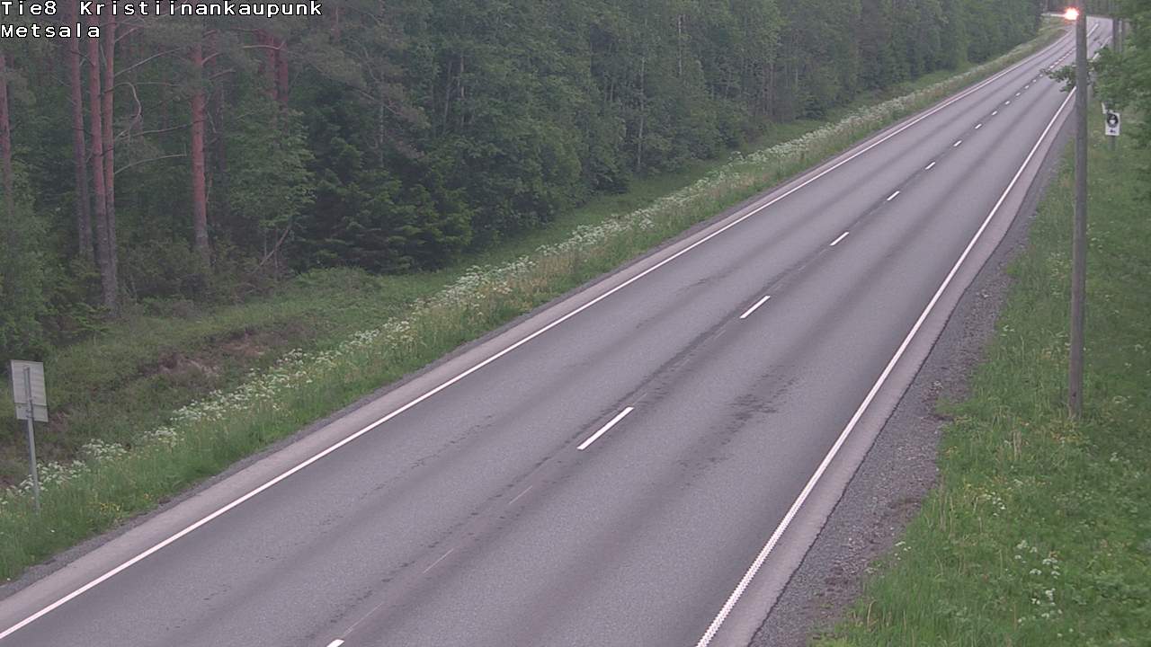 Kelikamerat Kuva Tie 8 Kristiinankaupunki, Metsälä, Kristiinankaupunki, Pohjanmaa